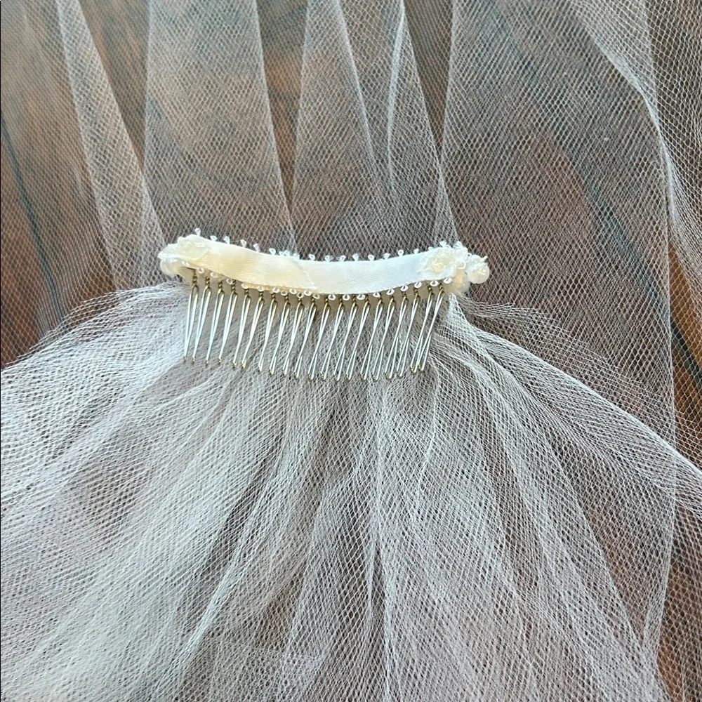 Bonnie Jean White Dress with Pearl Accents First Communion 6X